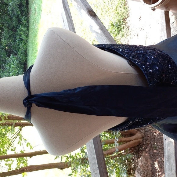 Sequin Hearts 💕 13 blue prom dress 👗 nwt - Picture 4 of 5